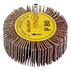 Abrasive Flap Wheel, 80 x 30mm, 80 Grit