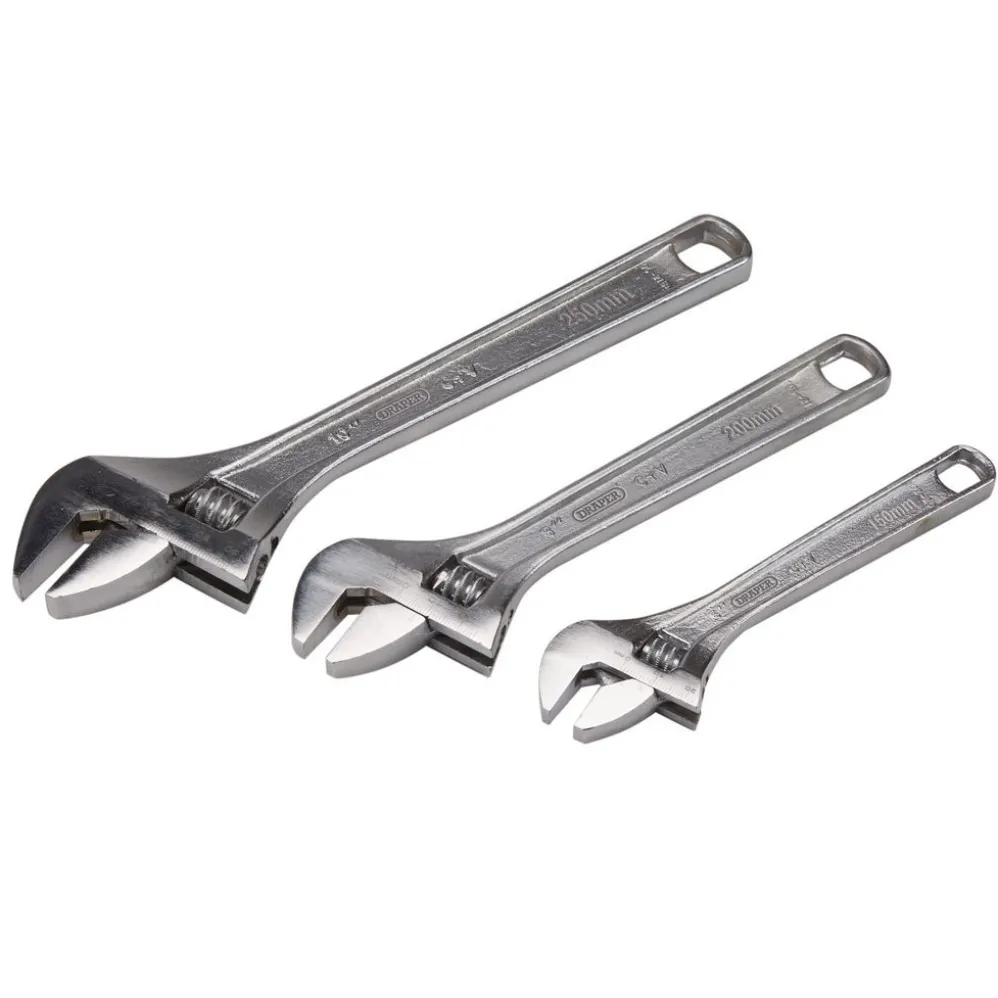 Adjustable Wrench Set (3 Piece)