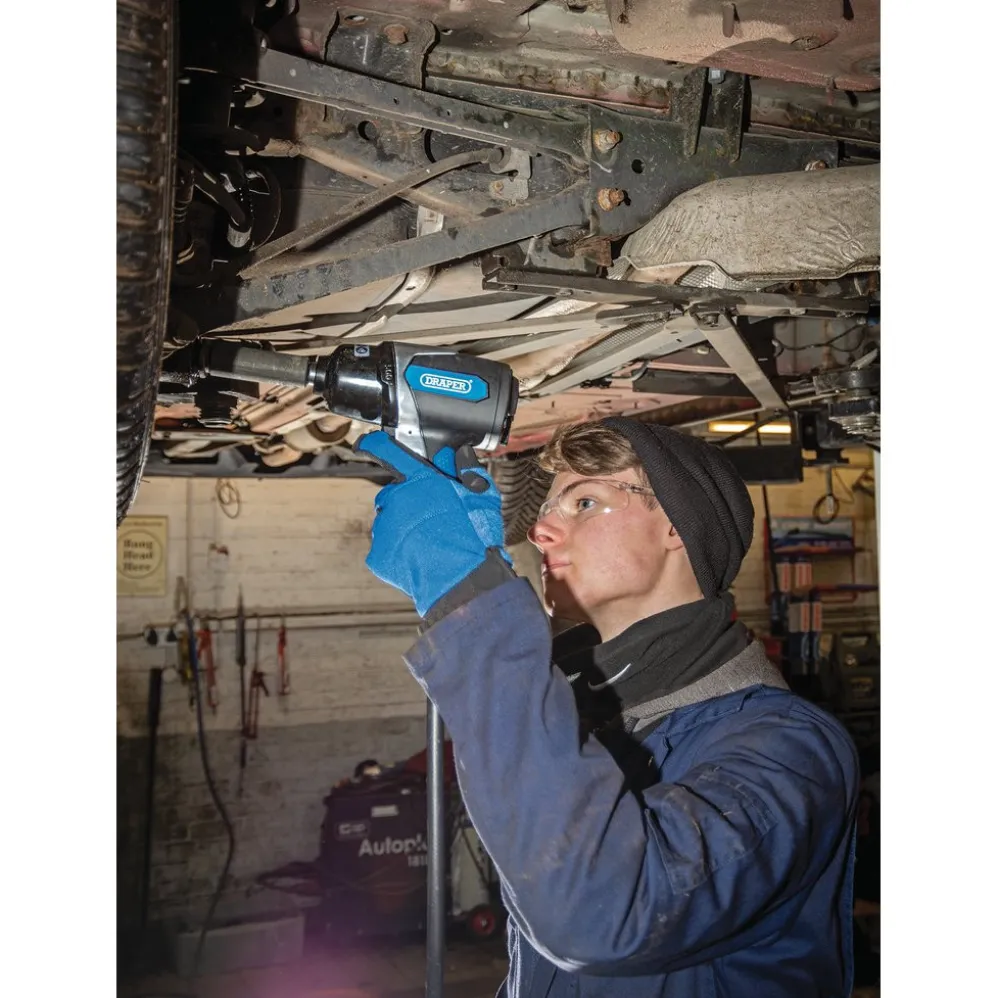 Air Impact Wrench, 1/2" Sq. Dr.