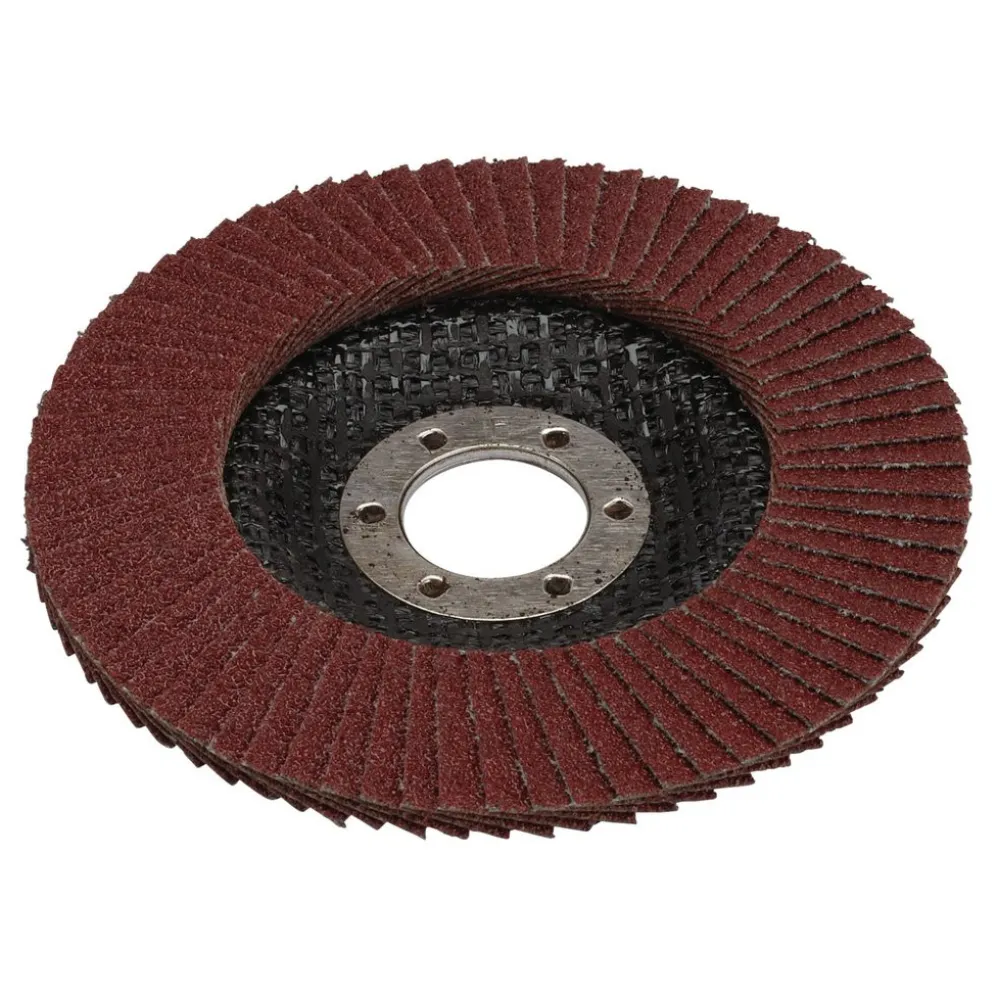 Aluminium Oxide Flap Disc, 115 x 22.23mm, 80 Grit
