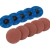 Aluminium Oxide Sanding Discs, 75mm, 120 Grit (Pack of 10)