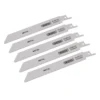 Bi-metal Reciprocating Saw Blades for Metal Cutting, 150mm, 24tpi (Pack of 5)