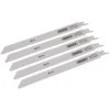 Bi-metal Reciprocating Saw Blades for Metal Cutting, 225mm, 24tpi (Pack of 5)