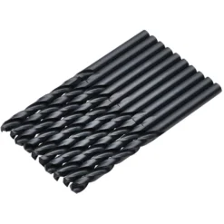 Black HSS Drill Bit, 5 x 86mm (Pack of 10)