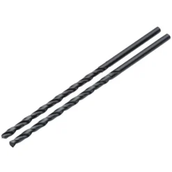 Black HSS Long Drill Bit 3.5 x 100mm (Pack of 2)