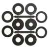 Brassed Steel Bench Grinder Wire Wheel Brush, 200 x 31.75mm