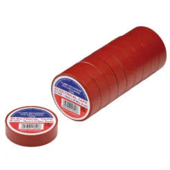 Brown PVC Electrical Insulation Tape, 19mm x 20m (Pack of 10)
