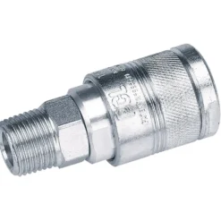 1/2" BSP Male Thread Air Line Coupling (Sold Loose)