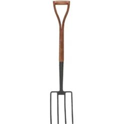 Carbon Steel Garden Fork with Ash Handle