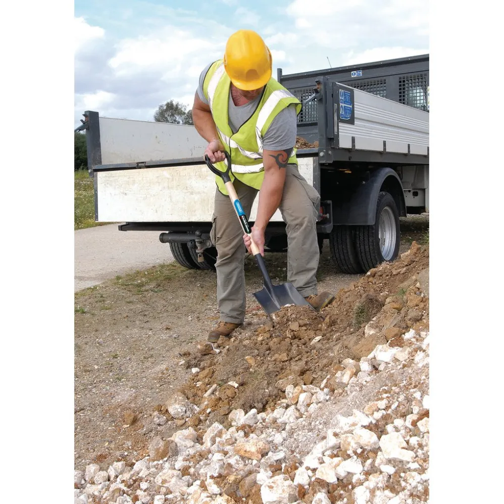 Carbon Steel Square Mouth Builders' Shovel
