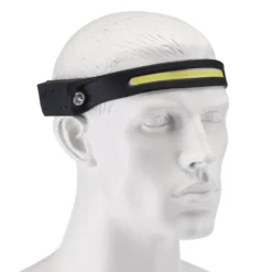 COB LED Rechargeable 2-in-1 Head Torch with Wave Sensor, 3W, 120/350 Lumens, USB-C Cable Supplied