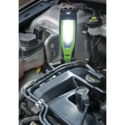 COB/SMD LED Rechargeable Inspection Lamp, 7W, 700 Lumens, Green, 1 x USB Cable Supplied