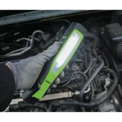COB/SMD LED Rechargeable Inspection Lamp, 7W, 700 Lumens, Green, 1 x USB Cable Supplied