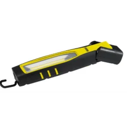 COB/SMD LED Rechargeable Inspection Lamp, 10W, 1,000 Lumens, Yellow, 1 x USB Charging Socket Supplied