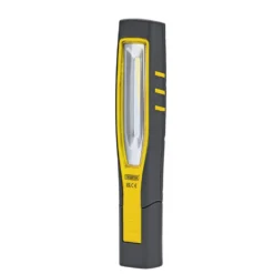 COB/SMD LED Rechargeable Inspection Lamp, 10W, 1,000 Lumens, Yellow, 1 x USB Charging Socket Supplied