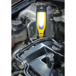COB/SMD LED Rechargeable Inspection Lamp, 10W, 1,000 Lumens, Yellow, 1 x USB Charging Socket Supplied