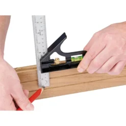 Combination Square with Centre Head and Protractor, 300mm