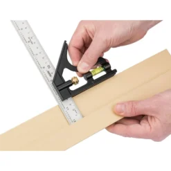 Combination Square with Centre Head and Protractor, 300mm