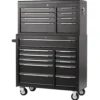 Combined Roller Cabinet and Tool Chest, 19 Drawer, 42"