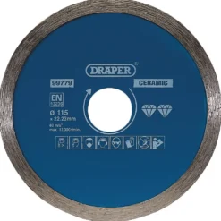 Continuous Diamond Blade, 115mm