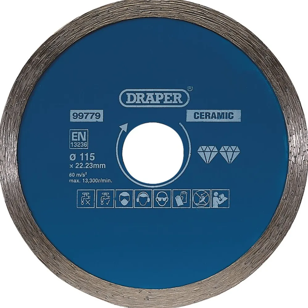 Continuous Diamond Blade, 115mm