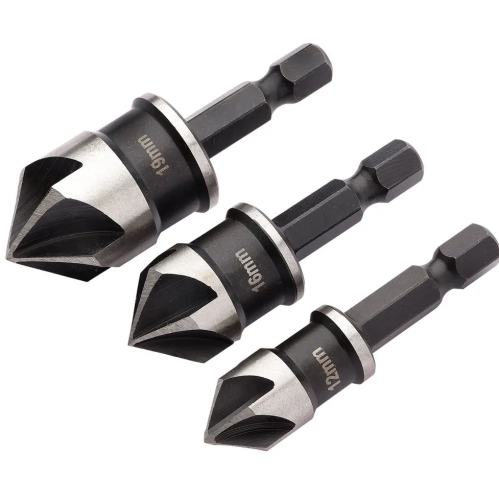 Countersink Bit Set (3 Piece)