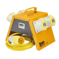 Defender E13104 110V Splitter Box, 4 x 16A
