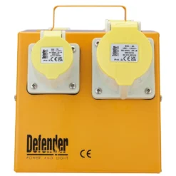 Defender E13108 110V Splitter Box, 2 x 16A / 2 x 32A