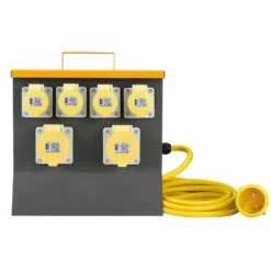 Defender E13125 110V Splitter (MCB) 4 x 16A/ 2 x 32A