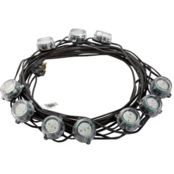 Defender E89353 230V 50W Heavy Duty LED Encapsulated Festoon String Lights, 22m