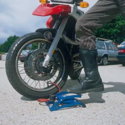Double Cylinder Foot Pump with Pressure Gauge