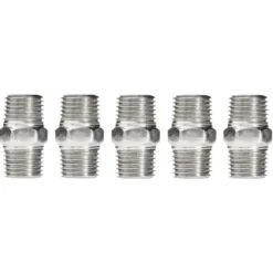 Double Union, 1/4" BSP (Pack of 5)