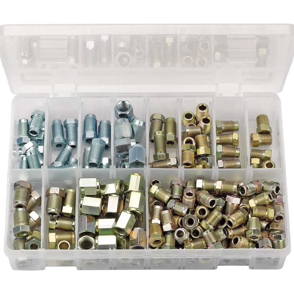 Draper Expert Brake Pipe Fittings Kit (205 Piece)