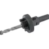 Draper Expert Carbide Grit Arbor for 32-150mm Hole Saws, 7/16"