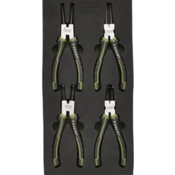 Draper Expert Circlip Pliers Set in EVA Foam Tray, 180mm (4 Piece)