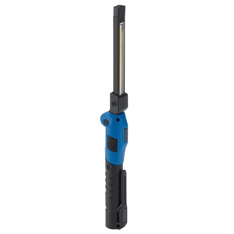 Draper Expert COB SMD LED Rechargeable Pocket Folding Slim Light, 100 Lumens, 1 x USB Cable Supplied