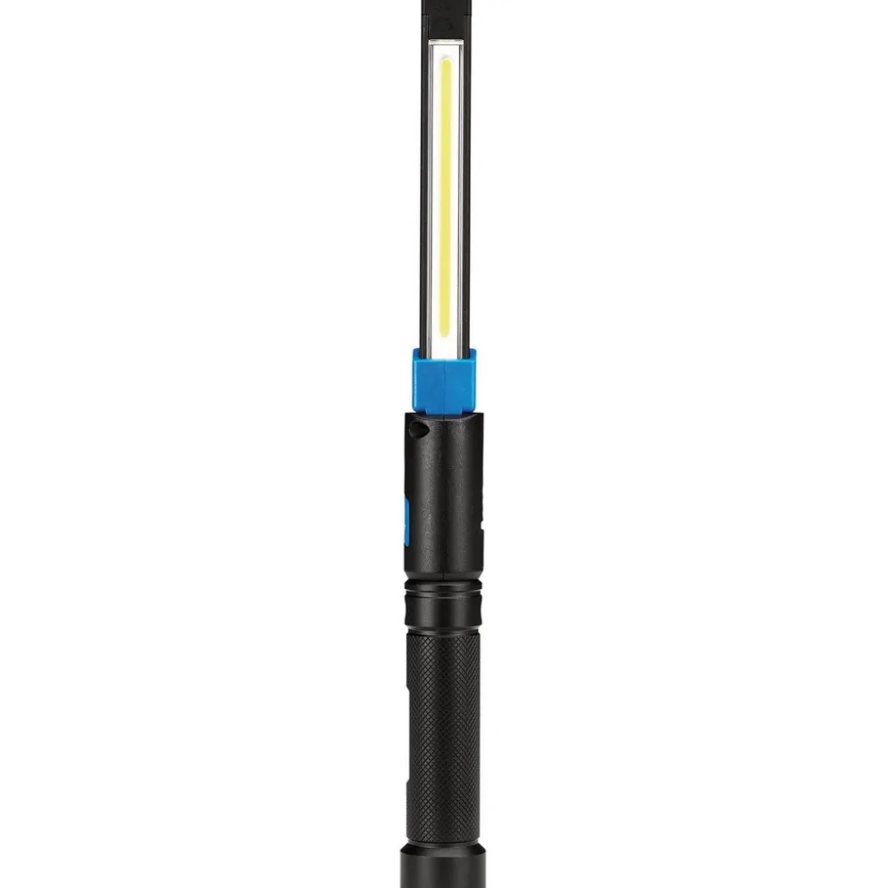 Draper Expert COB/SMD LED USB Rechargeable Folding Slim Light, 8W, 800 Lumens, USB-C Cable Supplied