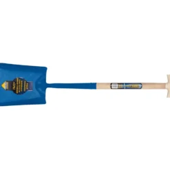 Draper Expert Contractors Square Mouth Shovel with Ash Shaft and T-Handle