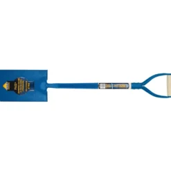 Draper Expert Contractors Square Mouth Shovel with Ash Shaft
