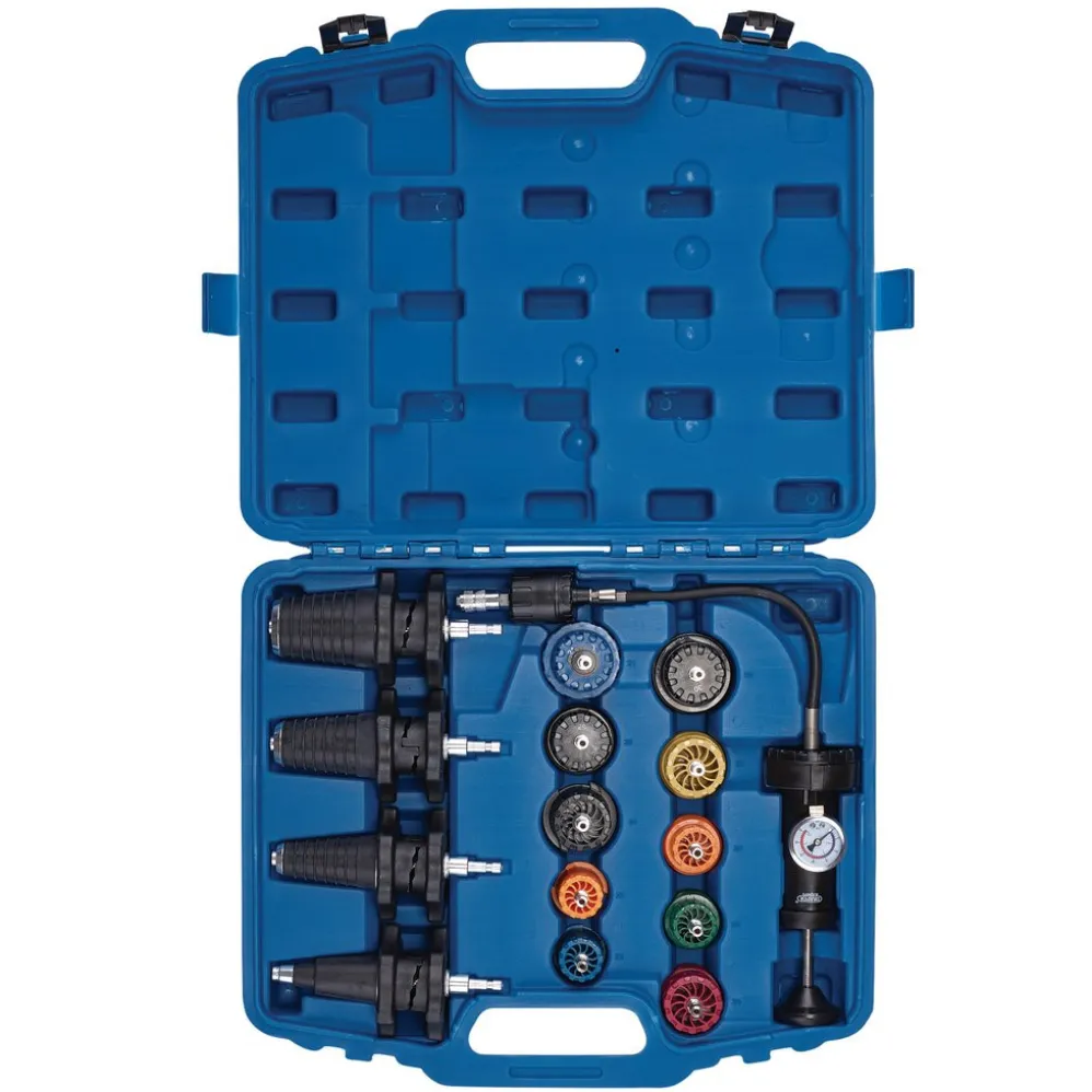 Draper Expert Cooling System Pressure Test Kit (15 Piece)