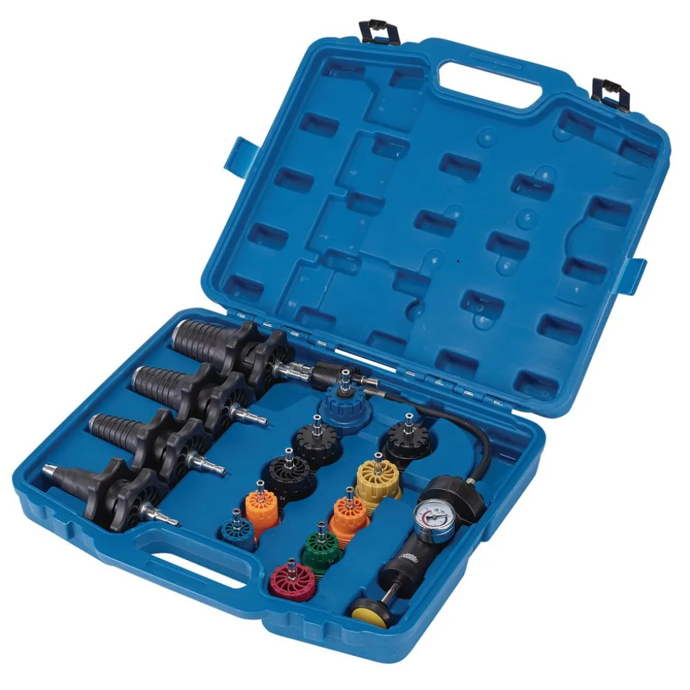 Draper Expert Cooling System Pressure Test Kit (15 Piece)