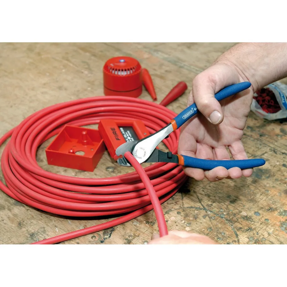 Draper Expert Copper or Aluminium Cable Shears, 210mm