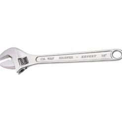 Draper Expert Crescent-Type Adjustable Wrench, 450mm, 52mm