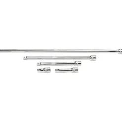 Draper Expert Extension Bar Set, 3/8" Sq. Dr., Polished Chrome (5 Piece)