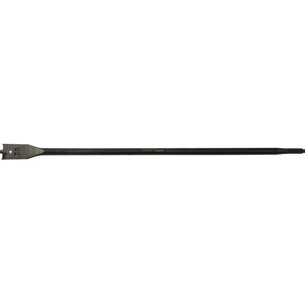 Draper Expert Extra Long Flat Wood Bit, 20 x 405mm