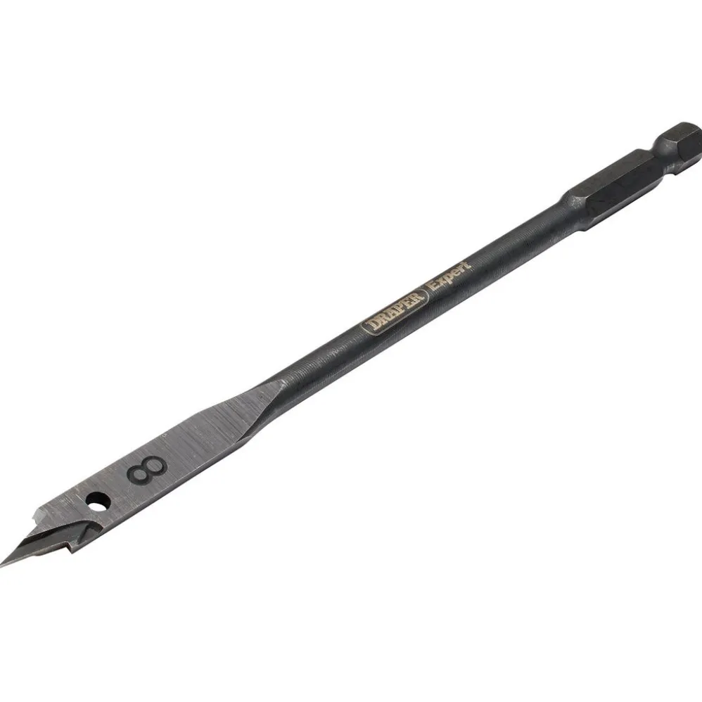 Draper Expert Flat Wood Bit, 8 x 150mm
