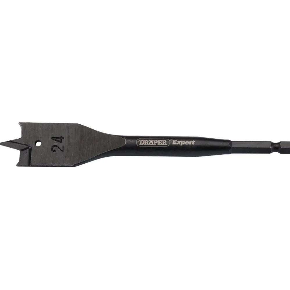 Draper Expert Flat Wood Bit, 24 x 150mm