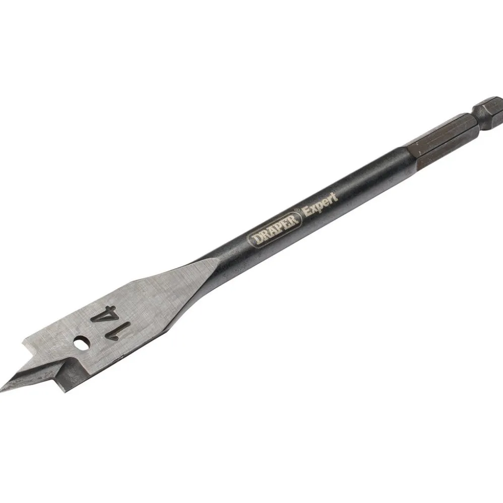 Draper Expert Flat Wood Bit, 14 x 150mm