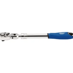 Draper Expert Flexible Head Extending Reversible Ratchet, 1/2" Sq. Dr., 72 Tooth