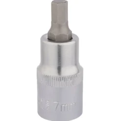 Draper Expert Hexagonal Socket Bits, 1/2" Sq. Dr., 7mm